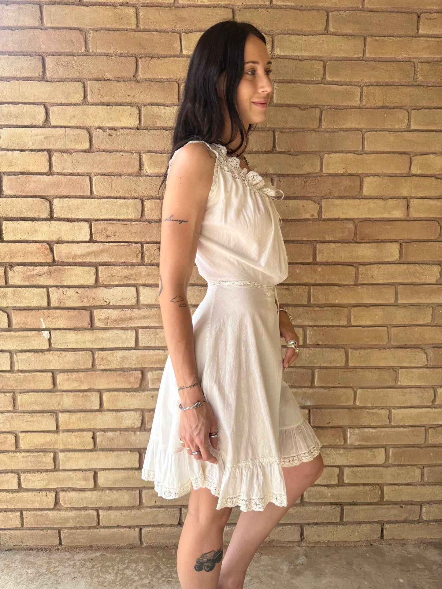 Edwardian chemise step in | S