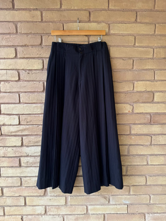 1980s Jean Paul Gaultier Homme pinstripe trousers