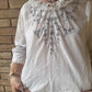 Edwardian embroidered shirtwaist blouse | S