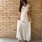 1930s Saks Fifth Avenue cream silk slip | S