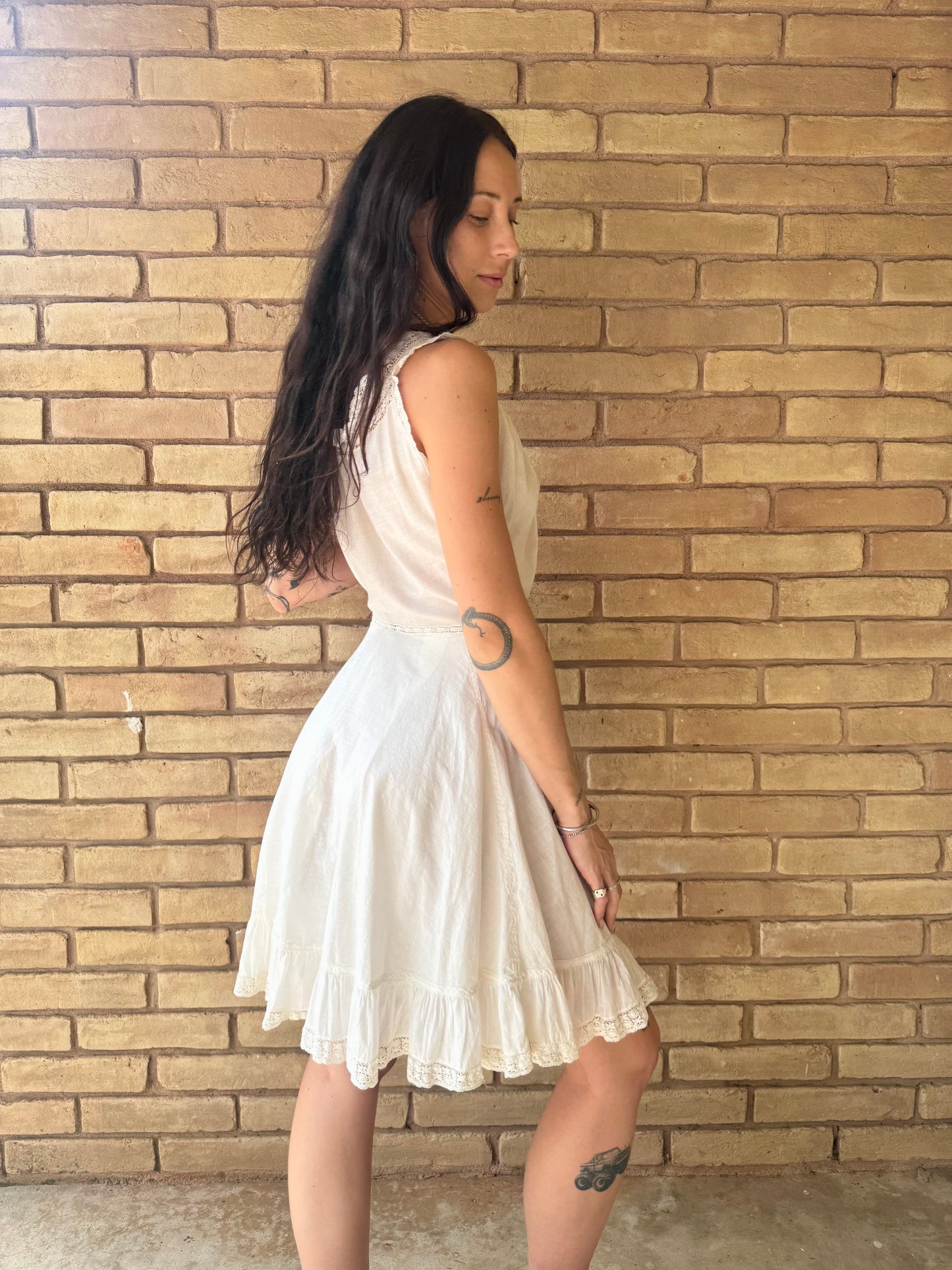 Edwardian chemise step in | S