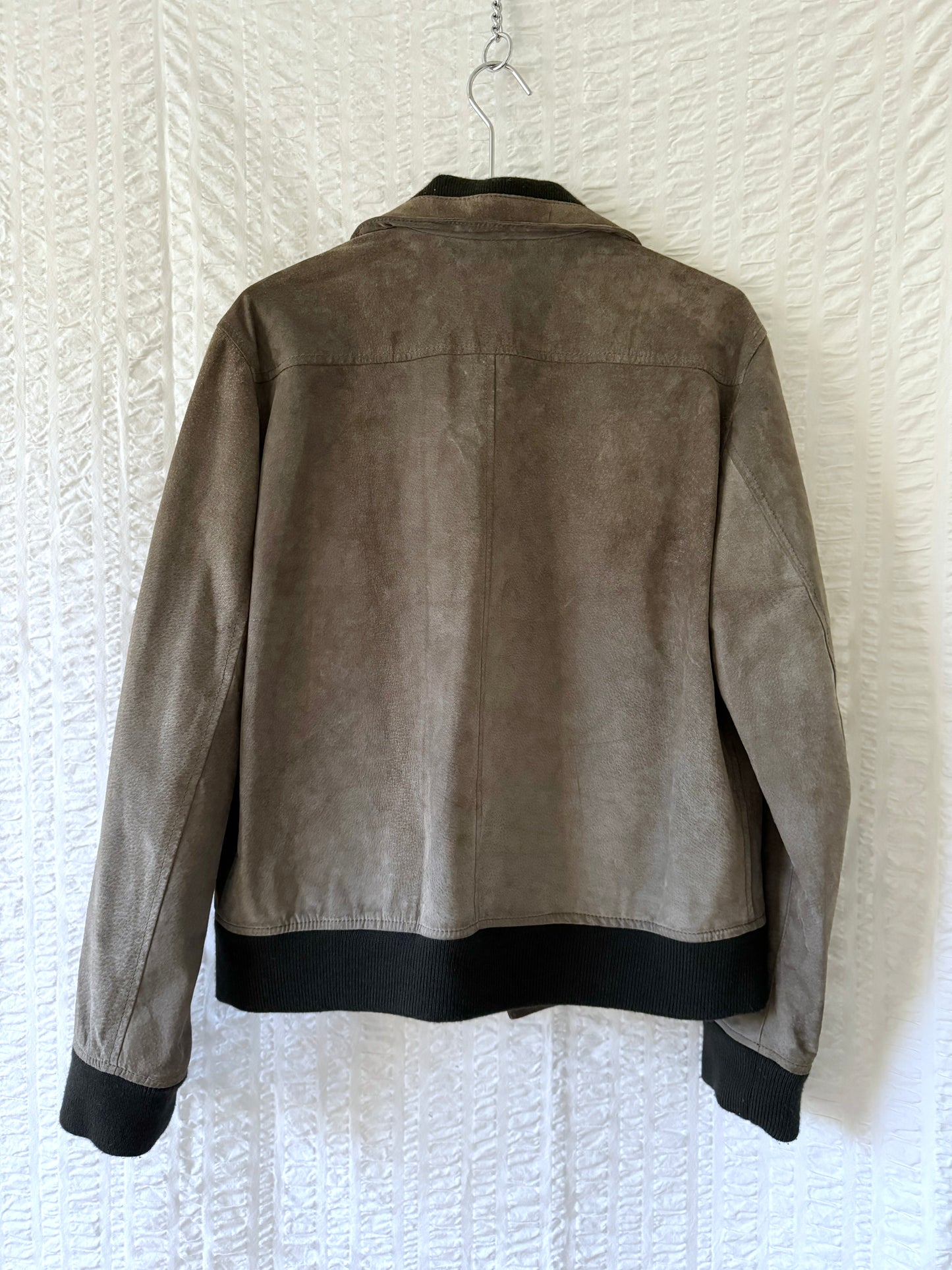 fall 2003 margiela suede jacket