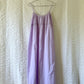 lilac cotton blend dress