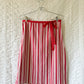 y2k striped skirt