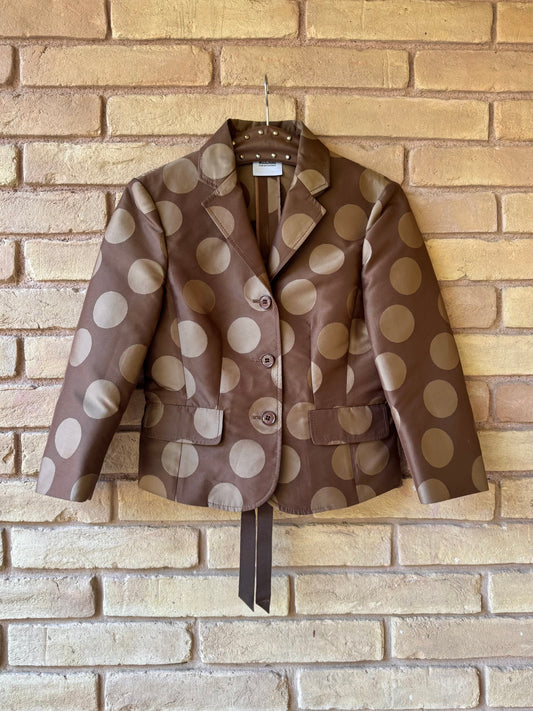 Moschino polka dot spring jacket