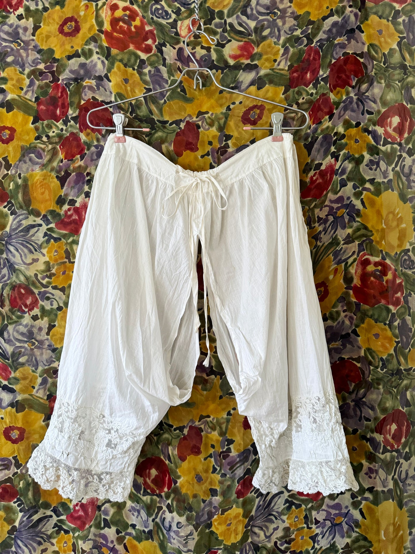 embroidered lace bloomers