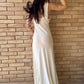1930s Saks Fifth Avenue cream silk slip | S