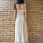 1950s Beau Monde lace chiffon nightgown | S