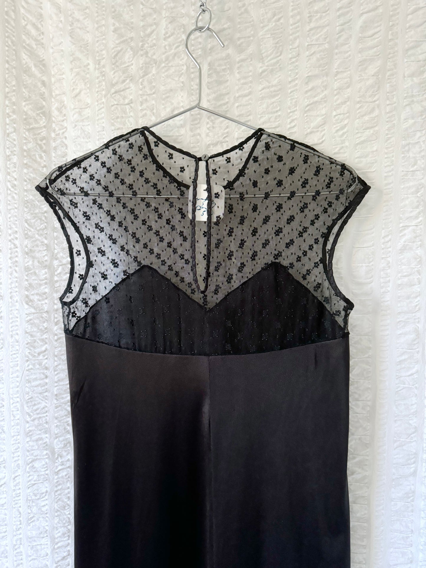 early 80s sweetheart lace dress