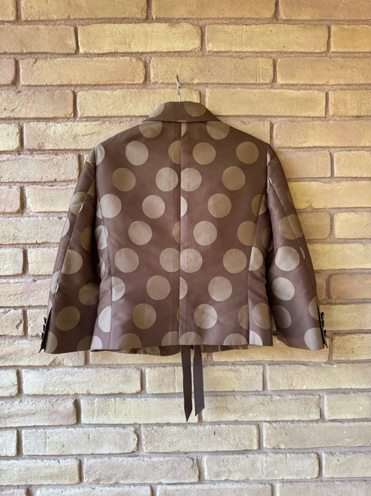 Moschino polka dot spring jacket