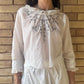 Edwardian embroidered shirtwaist blouse | S