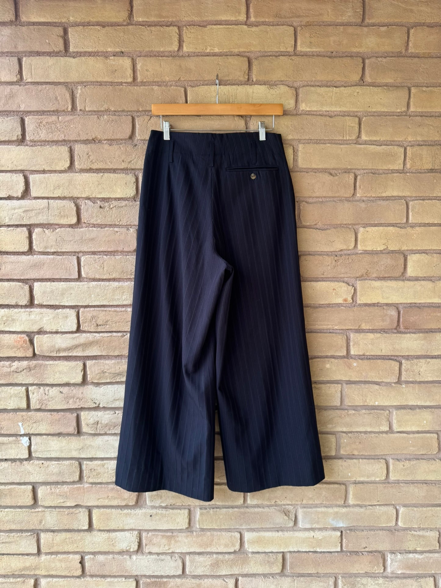 1980s Jean Paul Gaultier Homme pinstripe trousers