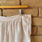 Pale pink sheer cotton shorts | XL